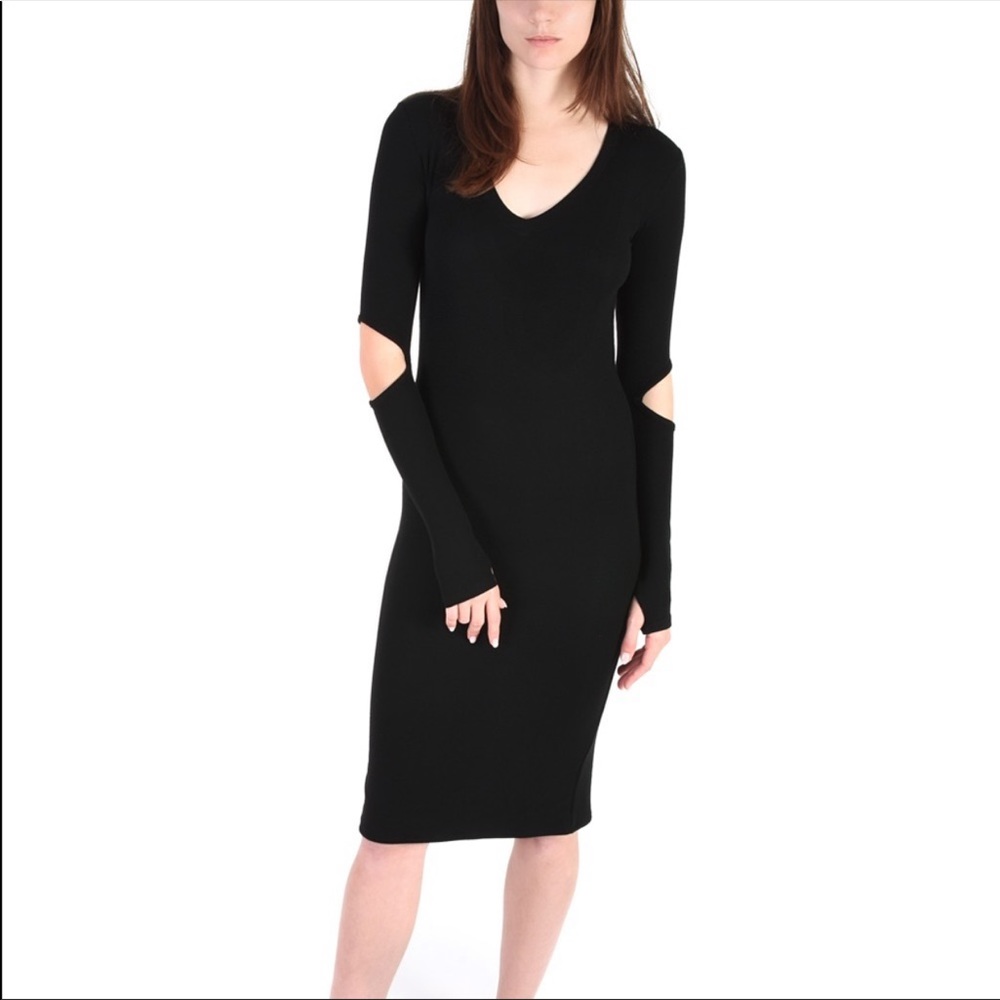 Peace By The Shore LS Open Elbow W/ Thumbholes